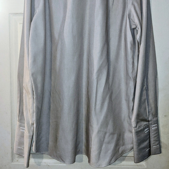 Charles Tyrwhitt Light Gray Dress Shirt - Picture 4 of 4